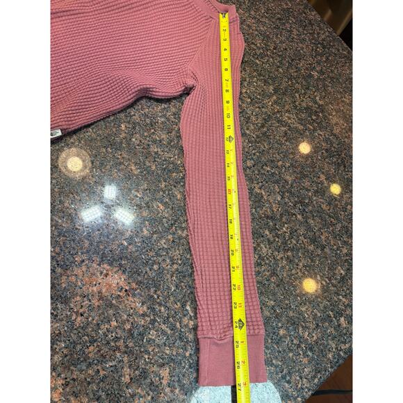 The North Face Women's Waffle-weave Knit Top in Rose Size S - Picture 9 of 9